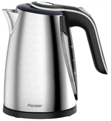 Купить Чайник Pioneer KE562M, серебристый/черный / Народный дискаунтер ЦЕНАЛОМ