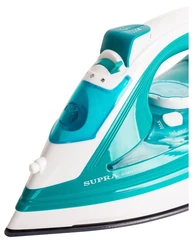 Купить Утюг SUPRA IS-2414, голубой/белый / Народный дискаунтер ЦЕНАЛОМ
