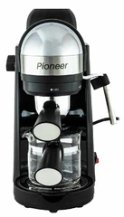 Купить Кофеварка Pioneer CM106P, черный/серебристый / Народный дискаунтер ЦЕНАЛОМ
