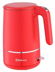 Купить Чайник Sakura SA-2176R, красный / Народный дискаунтер ЦЕНАЛОМ