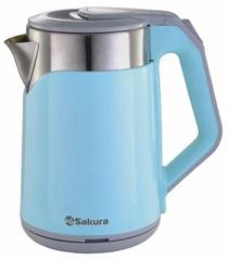 Купить Чайник Sakura SA-2172BL, голубой / Народный дискаунтер ЦЕНАЛОМ