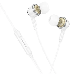 Купить Гарнитура Borofone BM90i, белый / Народный дискаунтер ЦЕНАЛОМ