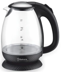 Купить Чайник Sakura SA-2721BK, черный / Народный дискаунтер ЦЕНАЛОМ