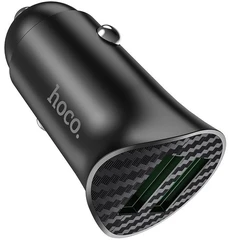 Купить Автомобильное зарядное устройство hoco Z39 Farsighted, черный / Народный дискаунтер ЦЕНАЛОМ