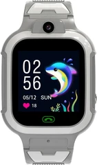 Купить Смарт-часы Fontel KidsWatch 4G active, серый / Народный дискаунтер ЦЕНАЛОМ