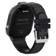 Купить Смарт-часы Fontel KidsWatch 4G active, черный / Народный дискаунтер ЦЕНАЛОМ