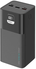 Купить Портативный аккумулятор Deppa NRG Turbo V4 50000мАч, черный / Народный дискаунтер ЦЕНАЛОМ