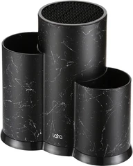 Купить Подставка для ножей LARA LR05-107 Black / Народный дискаунтер ЦЕНАЛОМ