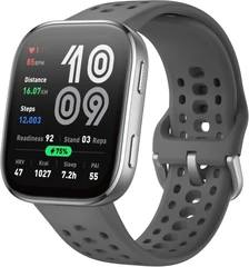 Купить Смарт-часы Amazfit BIP 6, темно-серый / Народный дискаунтер ЦЕНАЛОМ
