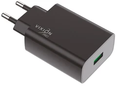 Купить Сетевое зарядное устройство Vixion Pro VH-02, черный / Народный дискаунтер ЦЕНАЛОМ