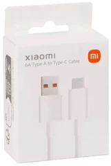 Купить Кабель Xiaomi USB-A 2.0 - USB-С, 1 м, 6 А, белый (BHR4915CN) / Народный дискаунтер ЦЕНАЛОМ