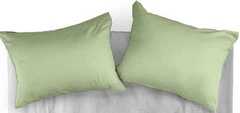 Купить Комплект наволочек Wenge Актив Smoke green 50х70 см - 2 шт, перкаль / Народный дискаунтер ЦЕНАЛОМ