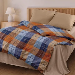 Купить Комплект постельного белья Любимый дом Квадро 2-спальный Евро, бязь, наволочки 70х70 см / Народный дискаунтер ЦЕНАЛОМ