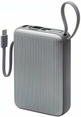 Купить Внешний аккумулятор Deppa Turbo Cable 33700, 20000мАч / Народный дискаунтер ЦЕНАЛОМ