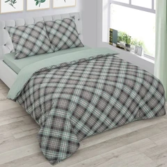 Купить Комплект постельного белья АРТПОСТЕЛЬ Зима-Лето Ирландия Евро, поплин, наволочки 70х70 см / Народный дискаунтер ЦЕНАЛОМ