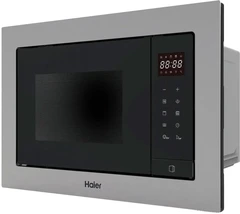Купить Встраиваемая микроволновая печь Haier HMX-BTG207X, серебристый/черный / Народный дискаунтер ЦЕНАЛОМ