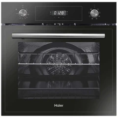 Купить Электрический духовой шкаф Haier HOD-PM08TGB, черный / Народный дискаунтер ЦЕНАЛОМ