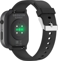 Купить Смарт-часы GEOZON Element, черный / Народный дискаунтер ЦЕНАЛОМ