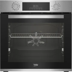 Купить Электрический духовой шкаф Beko BBIM12302X, серебристый / Народный дискаунтер ЦЕНАЛОМ