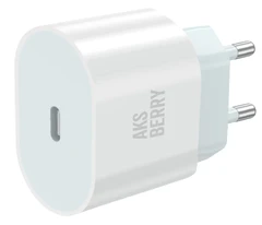 Купить Сетевое зарядное устройство Aksberry T41, белый / Народный дискаунтер ЦЕНАЛОМ