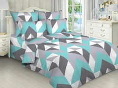 Купить Комплект постельного белья Маруся Ромбы 2-спальный, бязь, наволочки 70х70 см / Народный дискаунтер ЦЕНАЛОМ