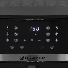 Купить Аэрогриль BRAYER BR2040, черный / Народный дискаунтер ЦЕНАЛОМ
