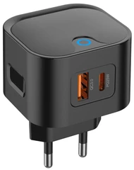 Купить Сетевое зарядное устройство PERO TC21, черный / Народный дискаунтер ЦЕНАЛОМ