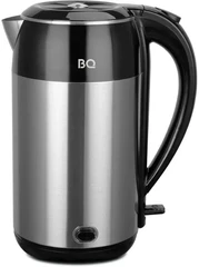 Купить Чайник BQ KT2030SW, черный/серебристый / Народный дискаунтер ЦЕНАЛОМ
