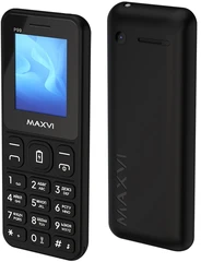 Купить Сотовый телефон Maxvi P99, черный / Народный дискаунтер ЦЕНАЛОМ