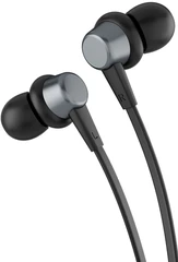 Купить Наушники проводные Deppa Stereo Blaze, графит / Народный дискаунтер ЦЕНАЛОМ