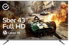 Купить Телевизор 43" Sber SDX-43F2014 / Народный дискаунтер ЦЕНАЛОМ
