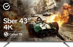 Купить Телевизор 43" Sber SDX-43U4014 / Народный дискаунтер ЦЕНАЛОМ