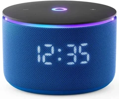 Купить Умная колонка Яндекс Станция Мини 3 Про, синий / Народный дискаунтер ЦЕНАЛОМ