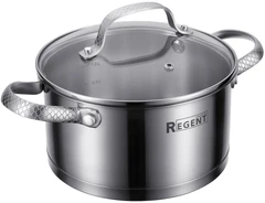 Купить Кастрюля Regent inox Linea Sirena, 1.7 л / Народный дискаунтер ЦЕНАЛОМ