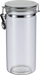 Купить Банка для сыпучих продуктов Regent Inox Linea Desco, 1.5 л / Народный дискаунтер ЦЕНАЛОМ