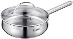 Купить Сковорода Regent Inox Linea Monica, 24 см / Народный дискаунтер ЦЕНАЛОМ