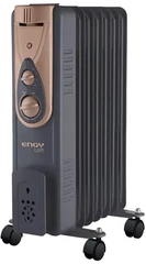 Купить Масляный радиатор ENGY EN-2407 Loft, черный / Народный дискаунтер ЦЕНАЛОМ