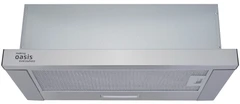 Купить Встраиваемая вытяжка Oasis UV-60S, серебристый / Народный дискаунтер ЦЕНАЛОМ