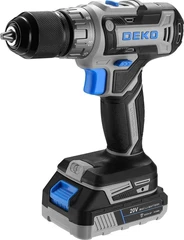 Купить Дрель-шуруповерт Deko DKCD20-Li Set1 083-1117 / Народный дискаунтер ЦЕНАЛОМ