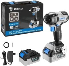 Купить Гайковерт аккумуляторный ударный DEKO ZKIS / Народный дискаунтер ЦЕНАЛОМ
