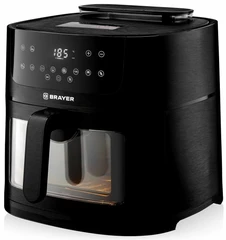 Купить Аэрогриль BRAYER BR2042, черный / Народный дискаунтер ЦЕНАЛОМ