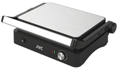 Купить Электрогриль JVC JK-GR312, черный/серебристый / Народный дискаунтер ЦЕНАЛОМ