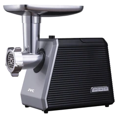 Купить Электромясорубка JVC JK-MG128, серебристый/черный / Народный дискаунтер ЦЕНАЛОМ