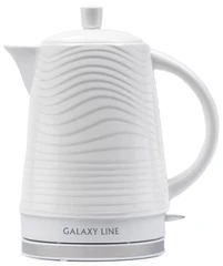 Купить Чайник Galaxy Line GL 0508, белый / Народный дискаунтер ЦЕНАЛОМ