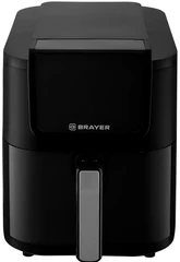 Купить Аэрогриль BRAYER BR2041, черный / Народный дискаунтер ЦЕНАЛОМ