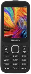 Купить Сотовый телефон OLMIO P38, черный / Народный дискаунтер ЦЕНАЛОМ