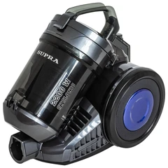 Купить Пылесос SUPRA VCS-2410, синий/черный / Народный дискаунтер ЦЕНАЛОМ