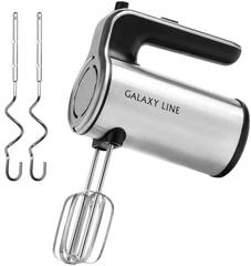 Купить Миксер GALAXY LINE GL 2240, серебристый/черный / Народный дискаунтер ЦЕНАЛОМ