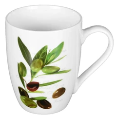 Купить Кружка Фокус Оливки, 370 мл / Народный дискаунтер ЦЕНАЛОМ