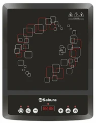 Купить Плитка индукционная Sakura SA-7152Q, черный / Народный дискаунтер ЦЕНАЛОМ